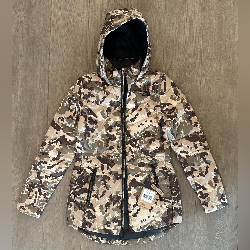 The North Face Women’s Tamburello Insulated Hooded Parka Camo NWT